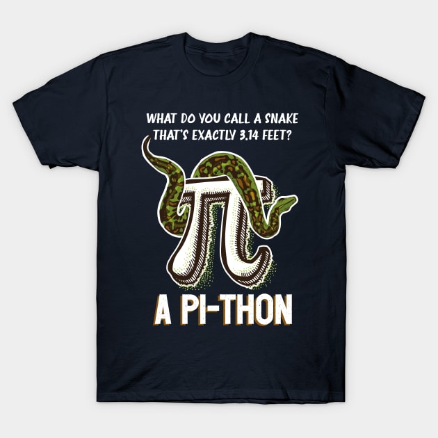 Happy Pi Day Funny Pi-Thon Math Teacher Pi Day 2024 T-Shirt by ANAREL